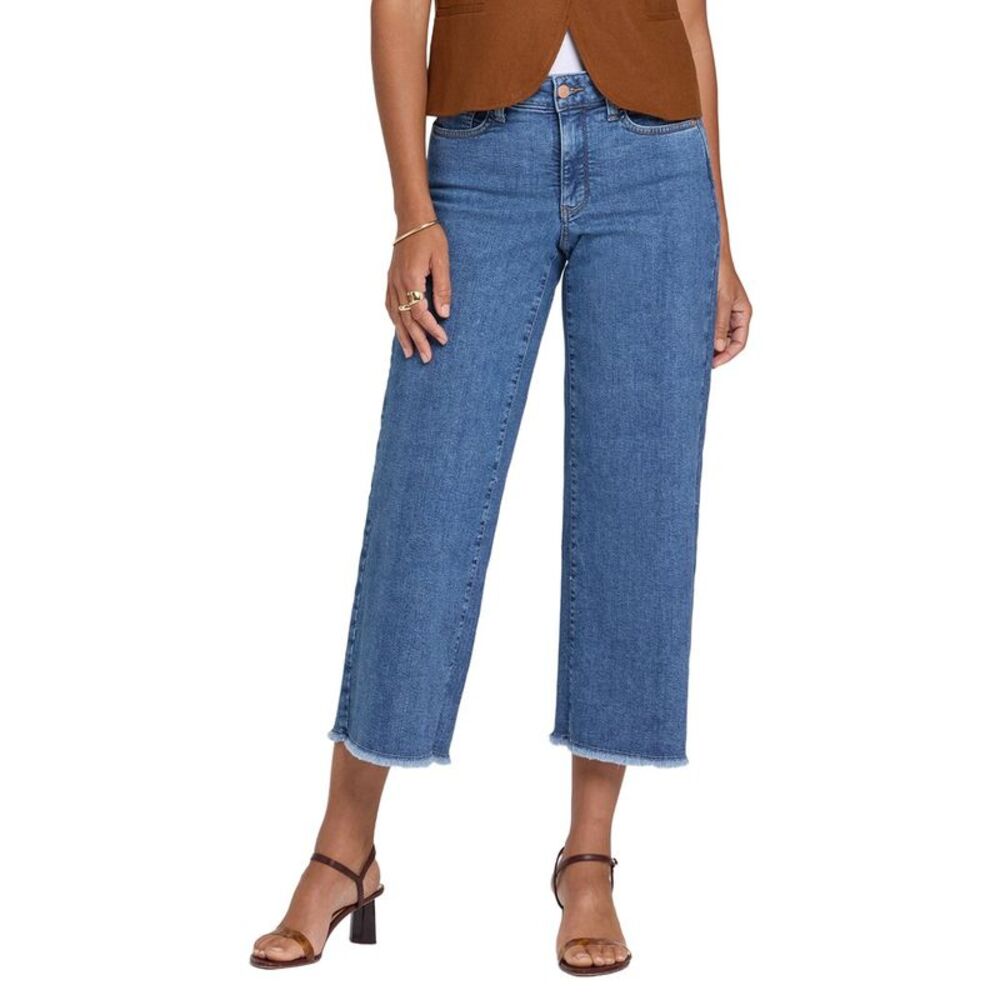 Nydj Womens  Teresa Salton Wide Leg Jean